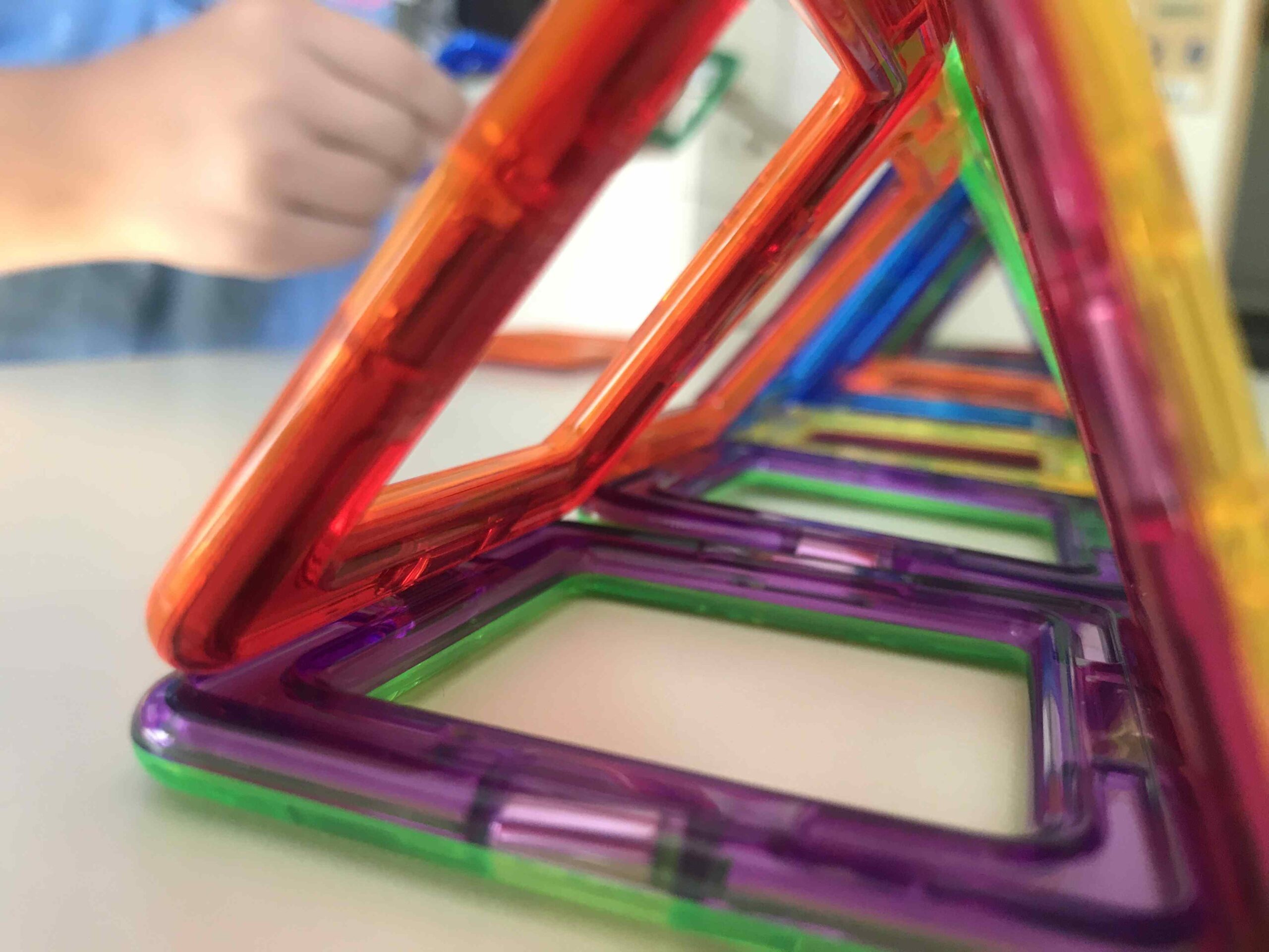 Magnetbausteine im Unterricht der Weiherschule