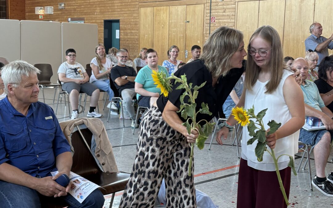 Verabschiedungsfeier der Berufsschulstufe.