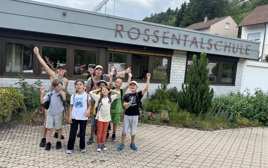 Übernachtung in der Rossentalschule.