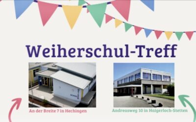 Der Weiherschul-Treff: Viele Begegnungen.